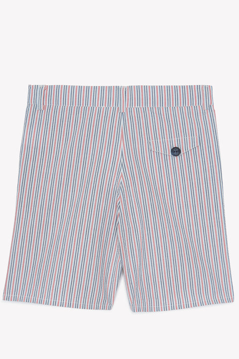 Kurze Hose - Würziges Orange Streifens - Image principale