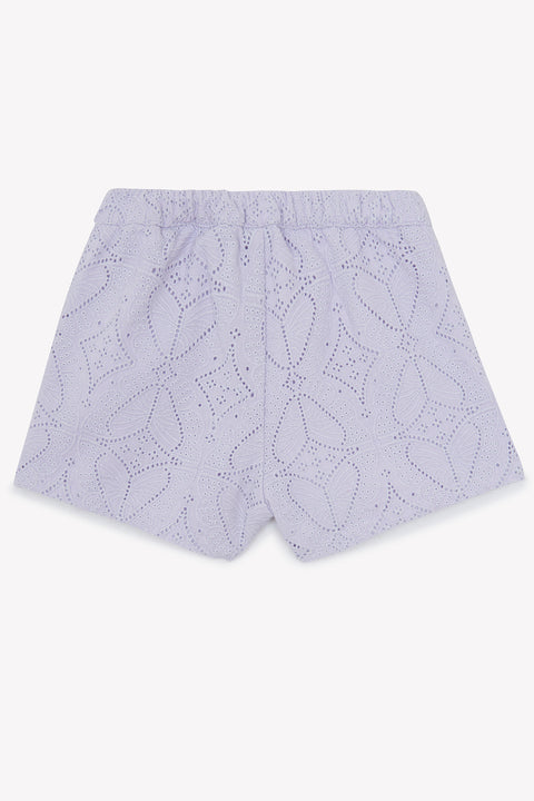 Short - Lila broderies anglaises - Image principale