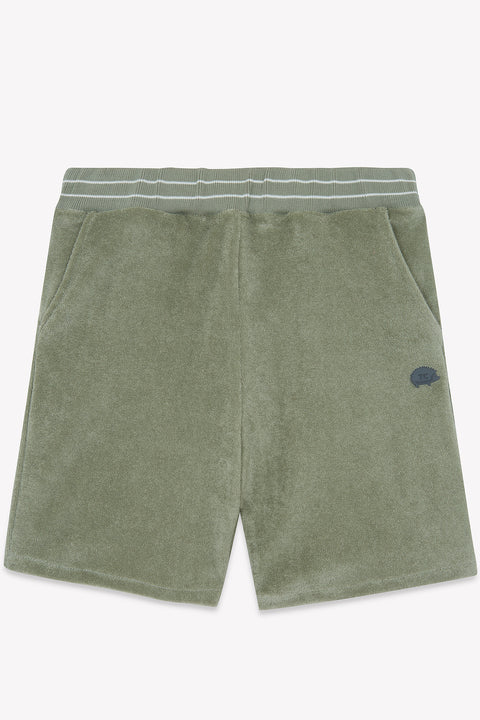 Short - Vert fougère maille éponge - Image principale