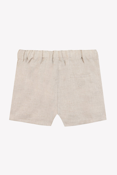 Short - Sable chiné lin - Image principale