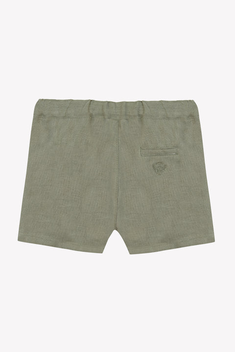 Short - Green fern Linen - Image principale