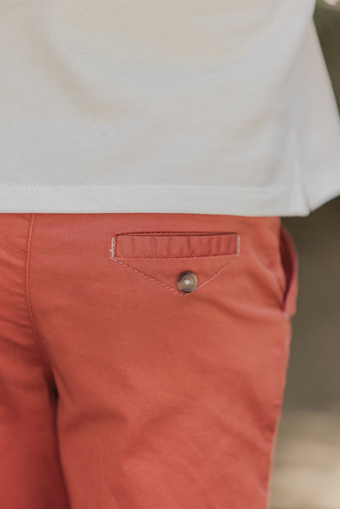 Short - Orange sergé - Image principale