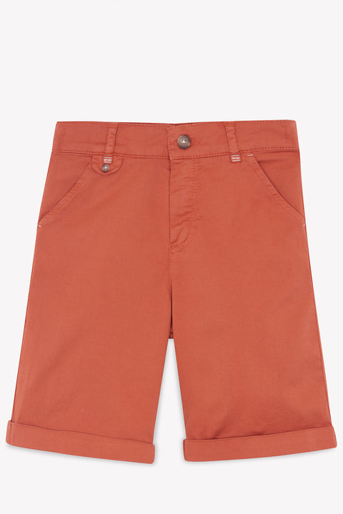 Short - Orange sergé - Image principale