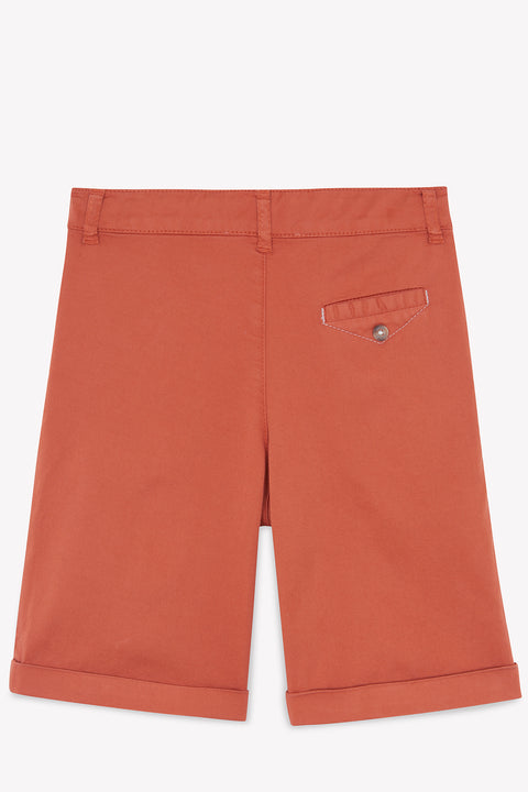 Short - Orange sergé - Image principale