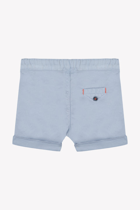 Kurze Hose - Blau Graué Köper - Image principale