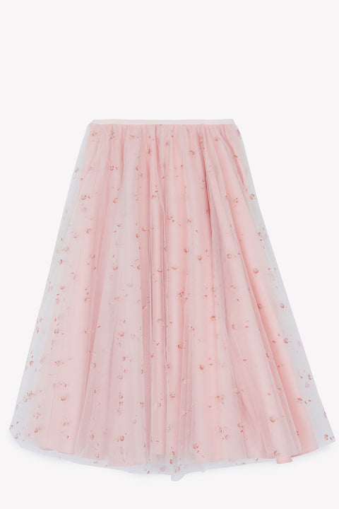 Jupe - Pivoine tulle fleurs - Image principale