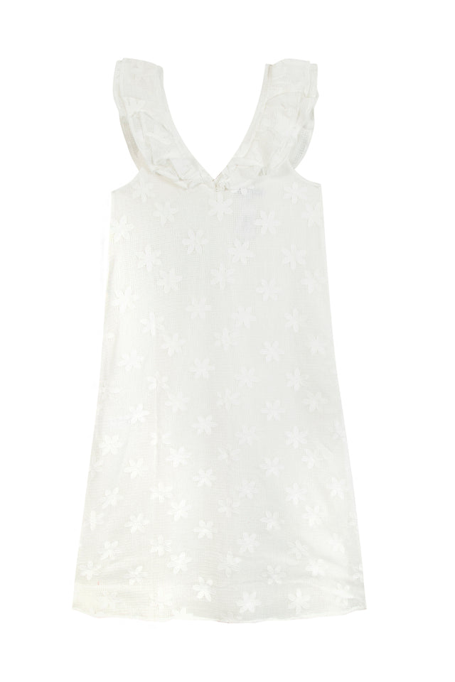 Damenkleid – ecru - Image principale