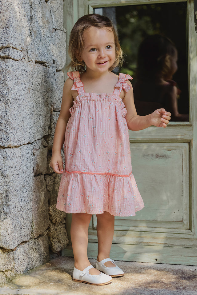 Robe - Coquelicot rayures - Image principale