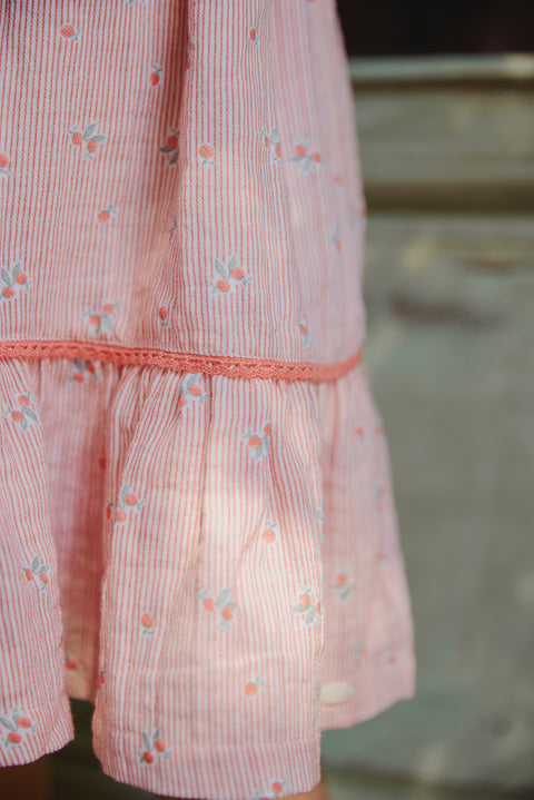 Robe - Coquelicot rayures - Image principale