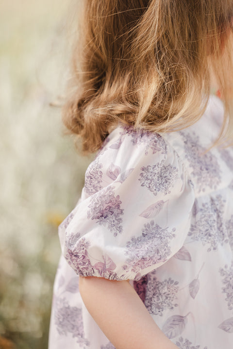 Robe - Imprimé lilas - Image principale