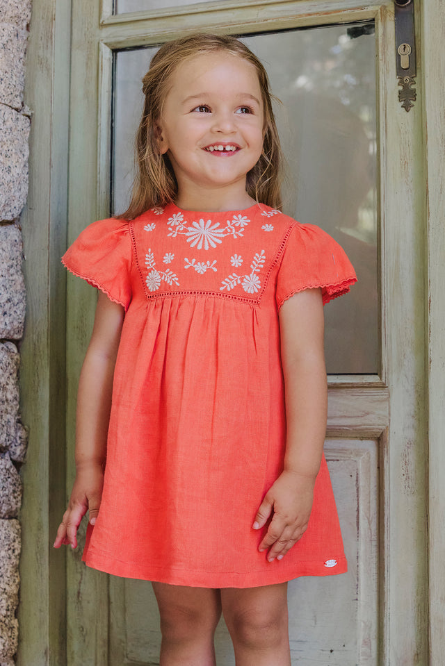 Robe - Coquelicot broderie - Image principale