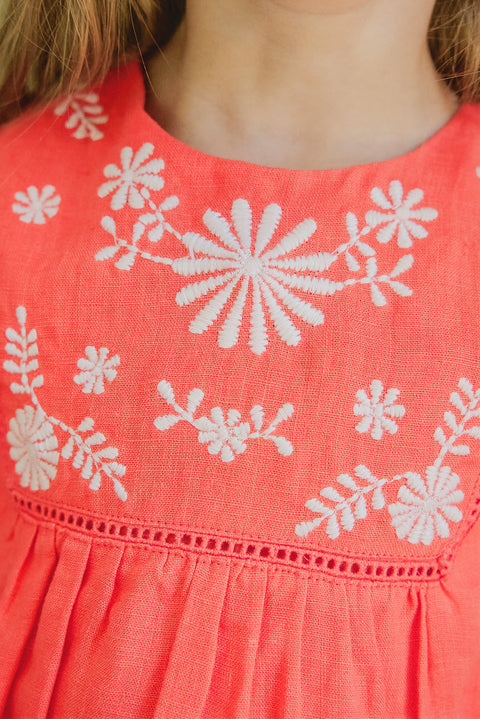 Robe - Coquelicot broderie - Image principale