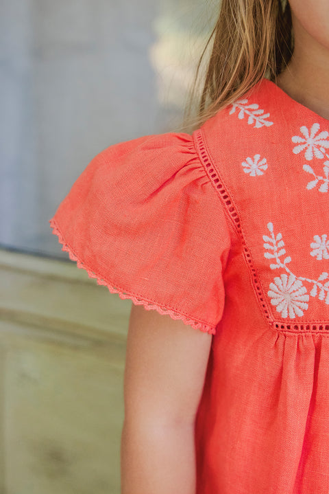 Robe - Coquelicot broderie - Image principale