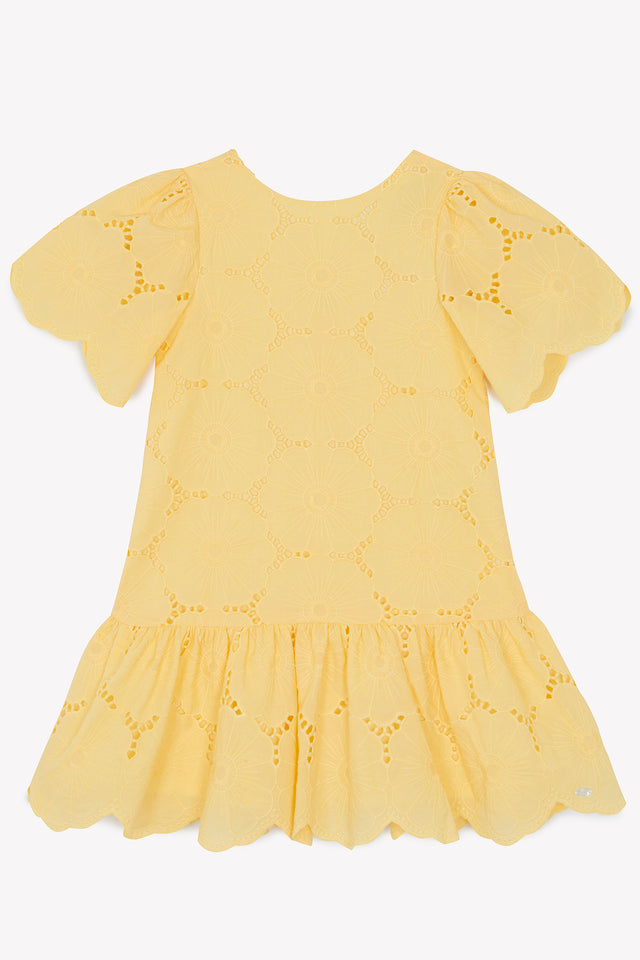 Kleid - Englische Pollen-Stickerei - Image principale
