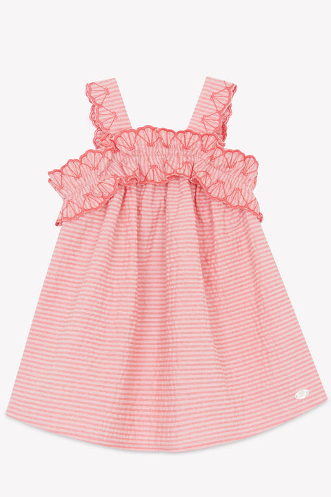 Robe - Corail détails coquillages - Image principale