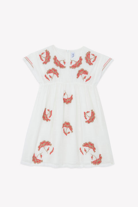 Vestido - crudo Bordado - Image principale