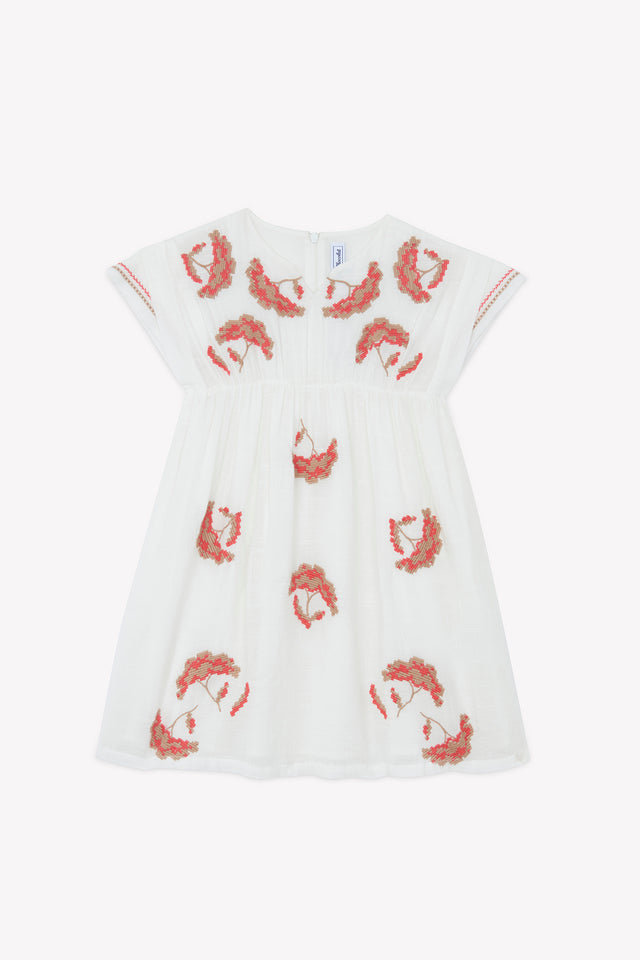Vestido - crudo Bordado - Image principale