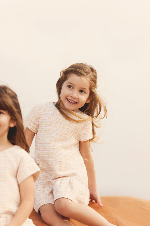 Robe - écru tweed - Image principale