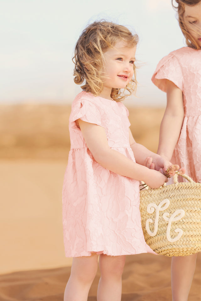 Robe - Pivoine broderie fleurie - Image principale