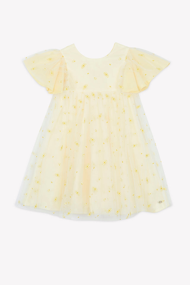 Kleid - Pollen-Tüllblumen - Image principale