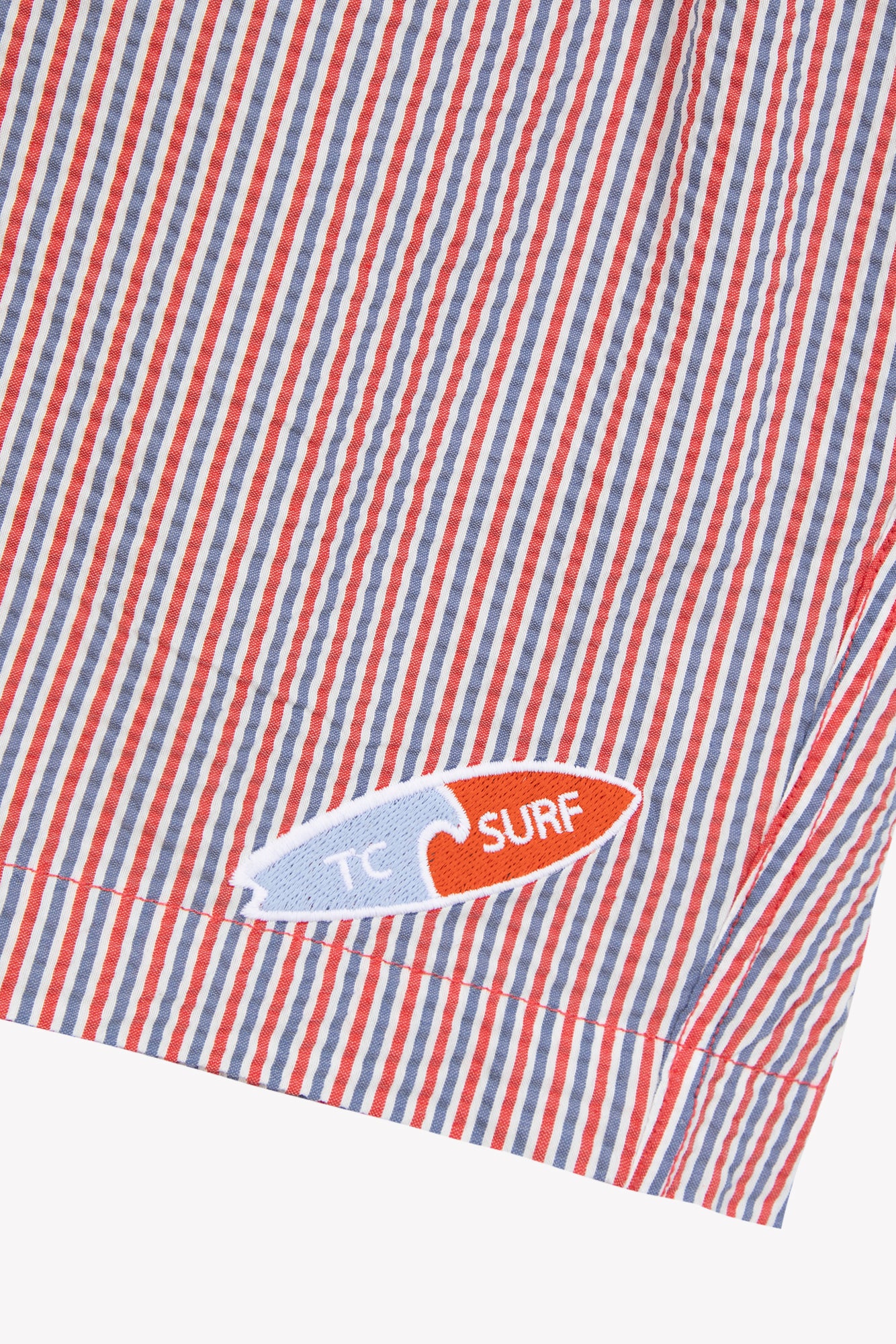 Maillot de bain Homme - Spicy orange rayures