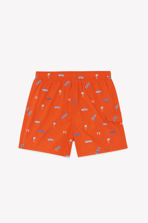 Maillot de bain - Spicy orange illustration city aventure - Image principale
