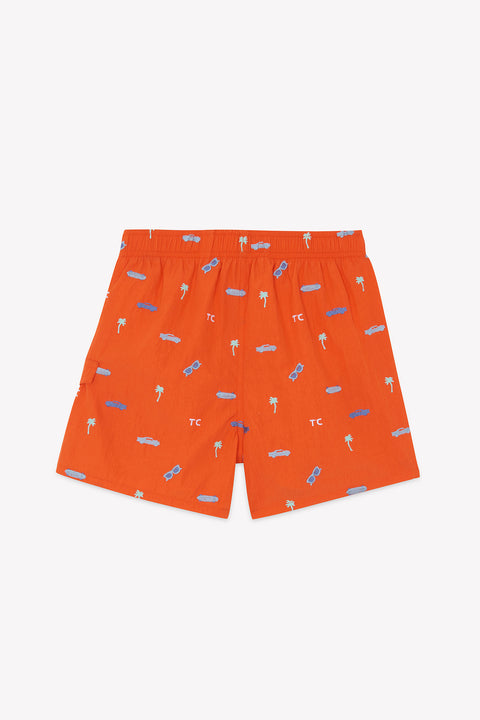 Maillot de bain - Spicy orange illustration city aventure - Image principale