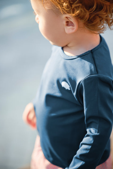 T-shirt de bain - Marine - Image principale