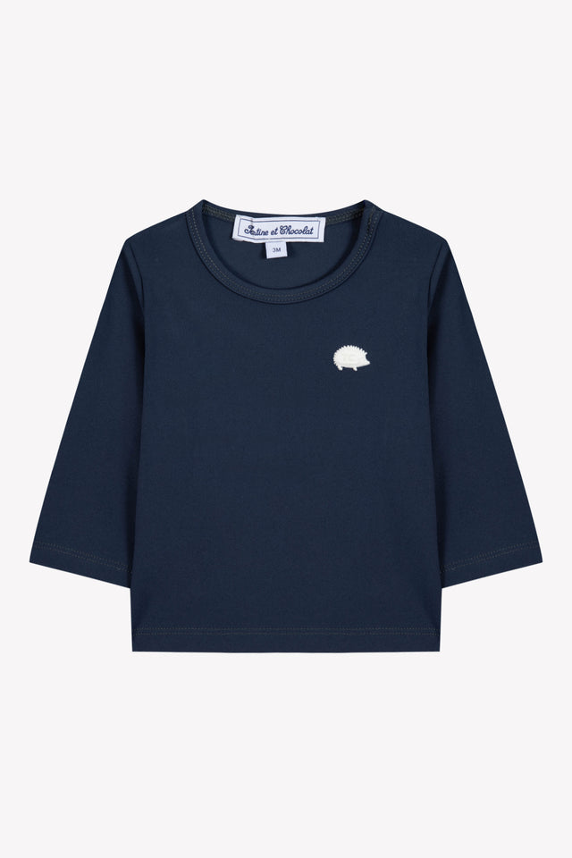 Camiseta baño - Azul marino - Image principale