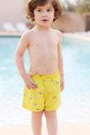 Maillot de bain - Jaune illustration city aventure