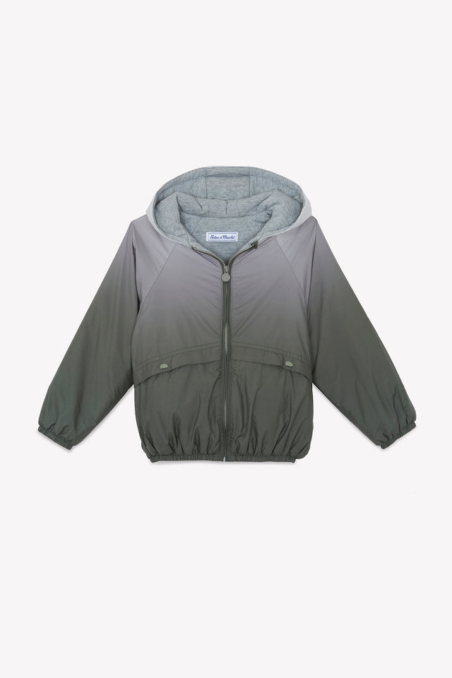 Windjacke - Grün degradierter Farn - Image principale
