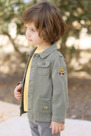 Jacket - Green explorer fern