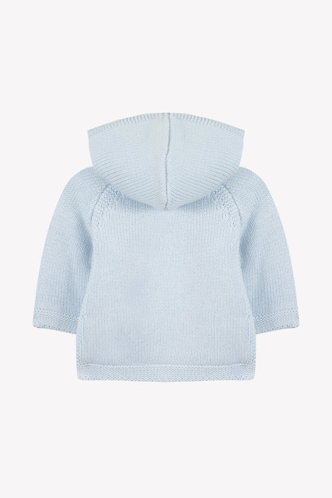 Manteau - Maille garda bleu ciel - Image principale