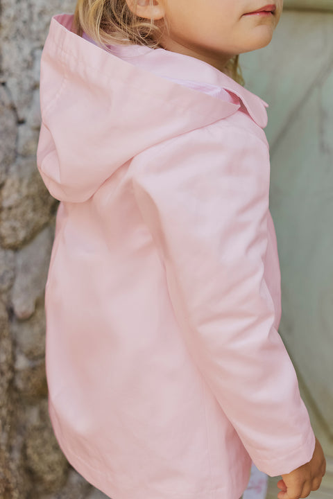 Trincea - Rosa pallido Cappuccio rimovibile - Image principale
