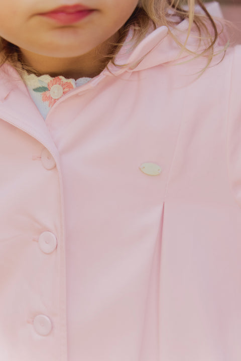 Trincea - Rosa pallido Cappuccio rimovibile - Image principale