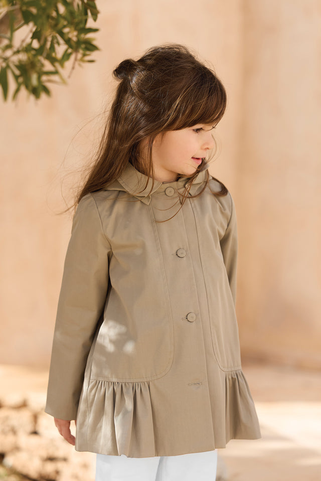 Trench - Khaki Kaputze abnehmbar - Image principale