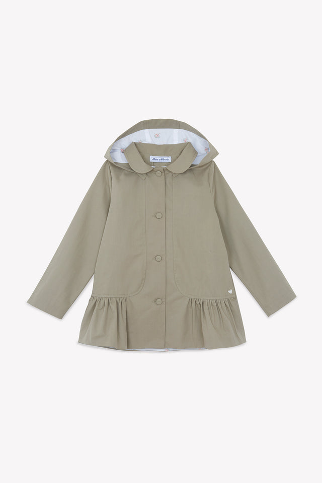 Trench - Khaki Kaputze abnehmbar - Image principale