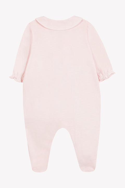 Pyjamas - Blassrosa Stickerei blumig - Image principale