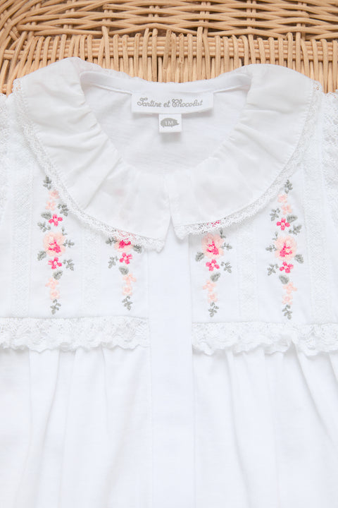 Pijama - Blanco Encaje bien - Image principale