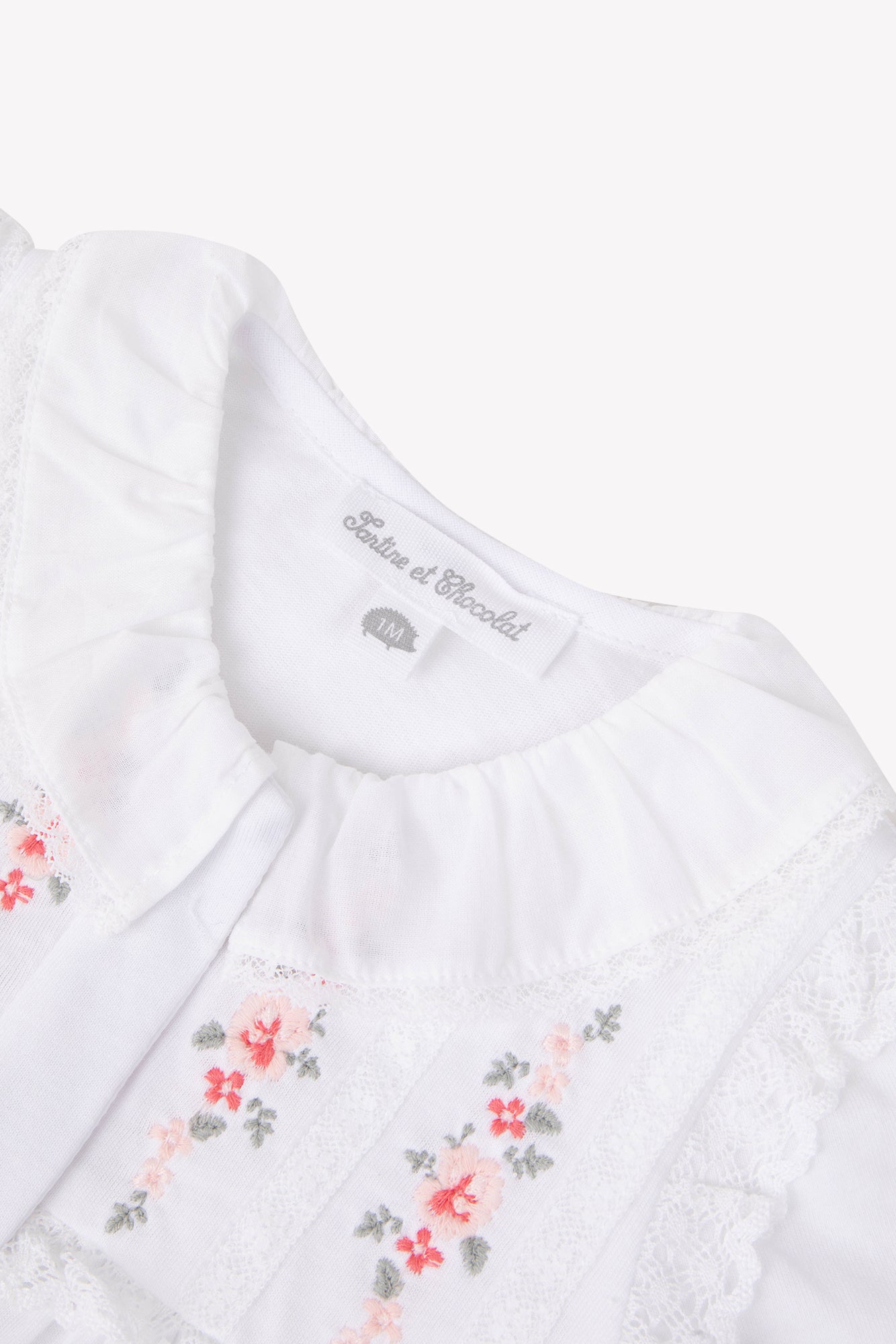 Pijama - Blanco Encaje bien