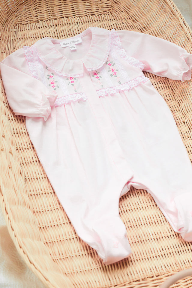 Pyjamas - Blassrosa Spitze gut - Image principale
