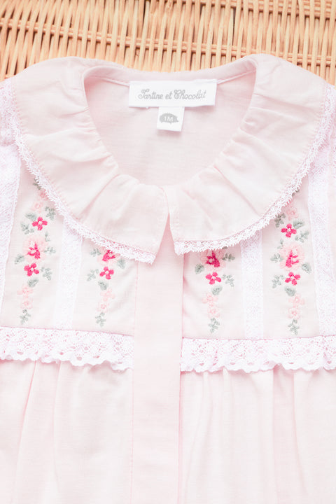 Pijama - Rosa pálido Encaje bien - Image principale