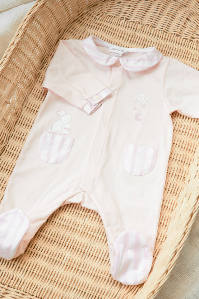 Pyjamas - Garda Blassrosa Illustration Kaninchen - Image principale