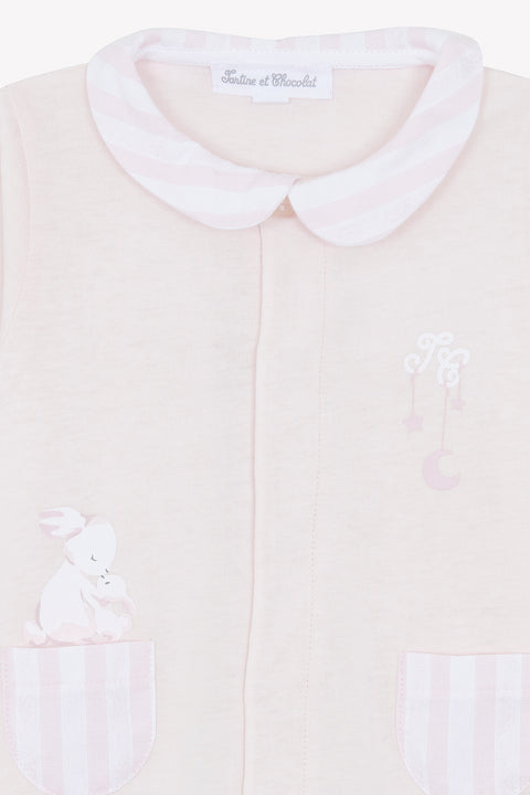 Pyjamas - Garda Blassrosa Illustration Kaninchen - Image principale