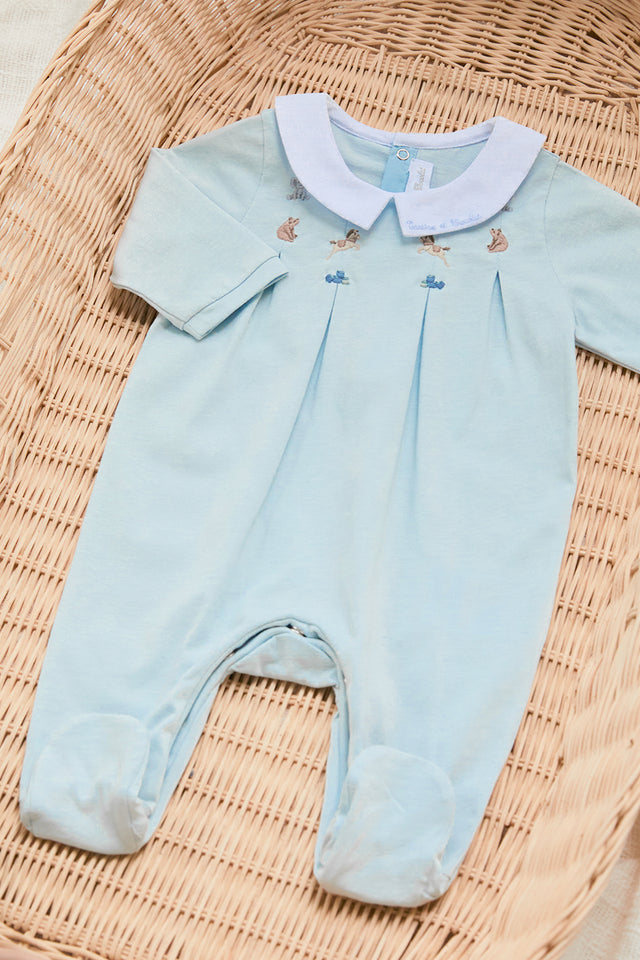 Pyjamas - Himmel Stickerei Tiere - Image principale