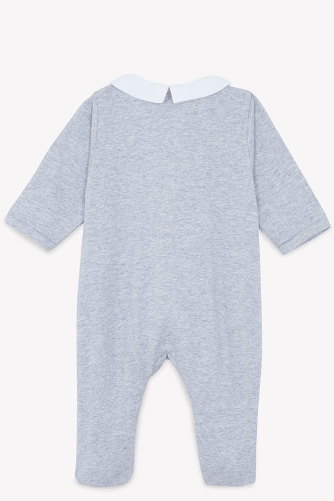 Pijama - Gris brezo Bordado Monograma TC - Image principale