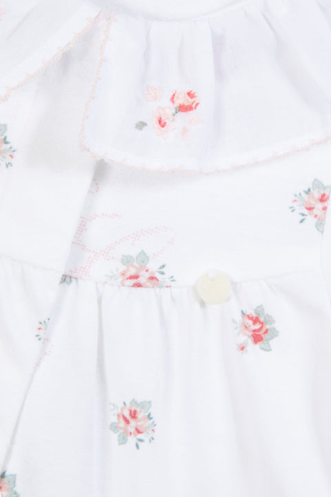 Pijama - Blanco Estampado TC floral - Image principale