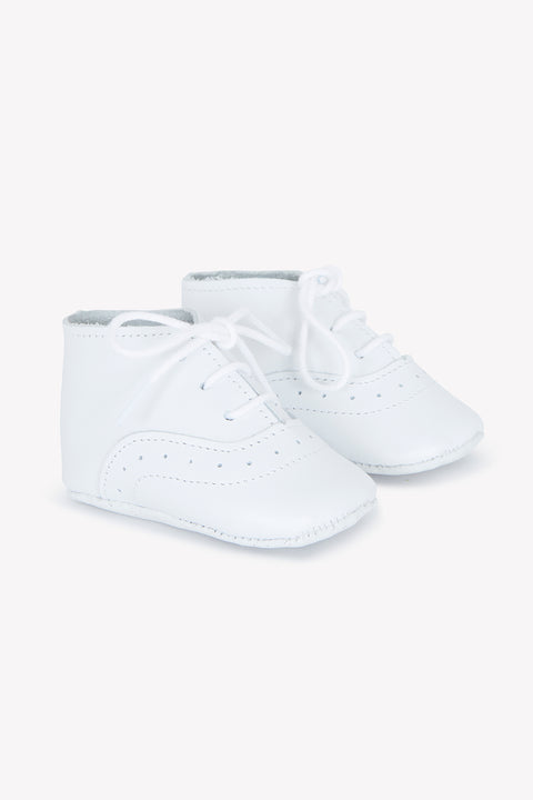 Chaussons - Blanc cuir - Image principale