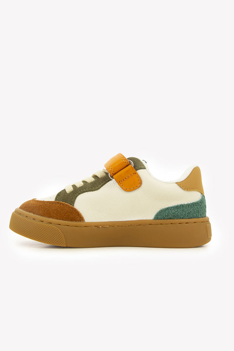 Baskets - Cuir vert sauge - Image principale