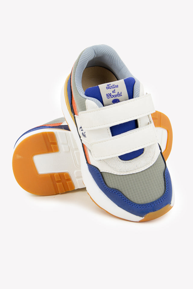 Sneakers - Khaki leather - Image principale